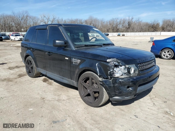 2013 Land Rover Range Rover Sport HSE LUX with VIN SALSK2D40DA775354, listed as a Copart auction lot 43821475 with 188,716 mi miles and Salvage Title. Bid and sale history available at carsss.com. Image 4.