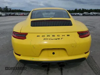 2018 Porsche 911 Carrera with VIN WP0AA2A90JS105864, listed as a Copart auction lot 71580364 with 9,065 mi miles and Salvage Title. Bid and sale history available at carsss.com. Image 6.