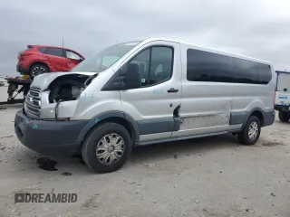 2016 Ford Transit Wagon XL with VIN 1FBZX2ZM4GKA30027, listed as a Copart auction lot 86151314 with 0 mi miles and Salvage Title. Bid and sale history available at carsss.com. Image 1.