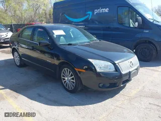 2007 Mercury Milan Premier with VIN 3MEHM08167R639576, listed as a IAAI auction lot 41993793 with 142,883 mi miles. Bid and sale history available at carsss.com. Image 1.