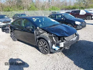 2015 Honda Civic EX-L with VIN 19XFB2F90FE021579, listed as a IAAI auction lot 42067217 with 184,234 mi miles and . Bid and sale history available at carsss.com. Image 1.