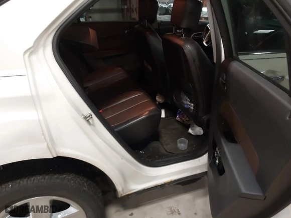 2015 Chevrolet Equinox LTZ with VIN 1GNFLHEK0FZ117504, listed as a IAAI auction lot 41743168 with 107,826 mi miles. Bid and sale history available at carsss.com. Image 8.