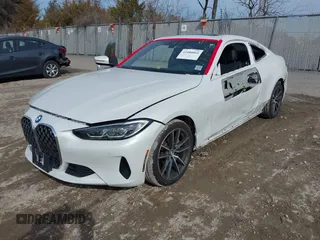 2022 BMW 4 Series 430i xDrive with VIN WBA73AP09NCJ28175, listed as a IAAI auction lot 41486064 with 27,312 mi miles and . Bid and sale history available at DreamBid. Image 22.