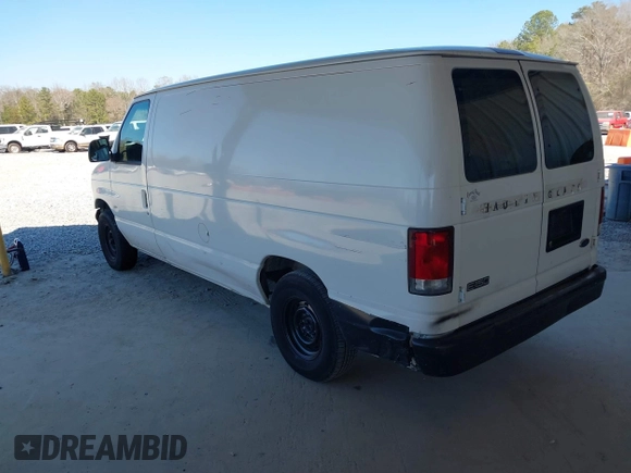 1999 Ford Econoline Cargo with VIN 1FTRE1429XHC29847, listed as a IAAI auction lot 41680406 with 262,002 mi miles. Bid and sale history available at carsss.com. Image 3.
