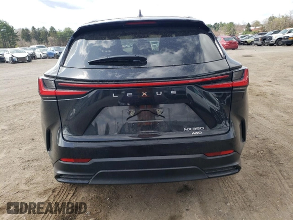 2024 Lexus NX with VIN 2T2GGCEZ7RC042957, listed as a Copart auction lot 51254345 with 31,315 mi miles and Salvage Title. Bid and sale history available at carsss.com. Image 6.