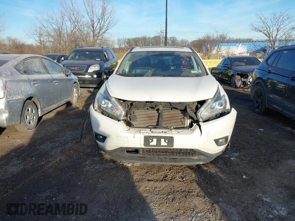 2017 Nissan Murano Platinum z VIN 5N1AZ2MH6HN188216, wystawiony jako IAAI lot #41442736 z przebiegiem 97 429 mil mil oraz . Historia ofert i sprzedaży dostępna na DreamBid. Obrazek 13.