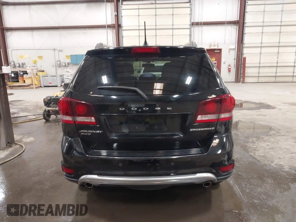 2017 Dodge Journey Crossroad Plus with VIN 3C4PDDGGXHT502381, listed as a IAAI auction lot 41869917 with 115,737 mi miles and . Bid and sale history available at DreamBid. Image 17.