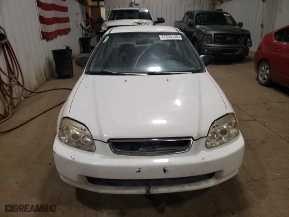 1996 Honda Civic LX "O" w/Air with VIN 1HGEJ6673TL025943, listed as a Copart auction lot 77233434 with 260,605 mi miles and Clean Title. Bid and sale history available at carsss.com. Image 5.