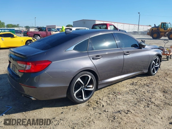 2019 Honda Accord Sport with VIN 1HGCV1F35KA064216, listed as a IAAI auction lot 42186703 with 127,865 mi miles and . Bid and sale history available at DreamBid. Image 4.