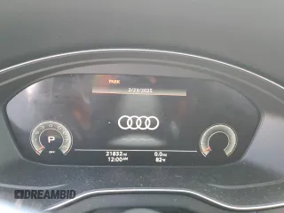 2023 Audi Q5 S line Prestige with VIN WA1FAAFY7P2171072, listed as a Copart auction lot 47127515 with 21,832 mi miles and Salvage Title. Bid and sale history available at carsss.com. Image 9.