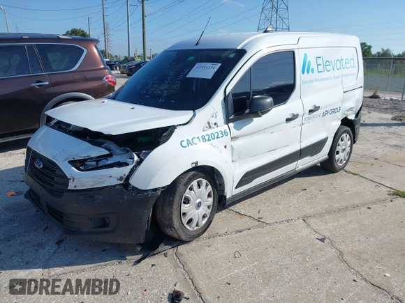 2022 Ford Transit Connect XL with VIN NM0LS6S22N1538951, listed as a IAAI auction lot 42555234 with 59,885 mi miles and . Bid and sale history available at DreamBid. Image 22.