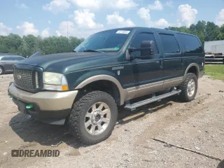 2003 Ford Excursion Eddie Bauer z VIN 1FMNU45S63EA80970, wystawiony jako Copart lot #62710805 z przebiegiem 228 585 mil mil oraz Czysty tytuł • Clean title. Historia ofert i sprzedaży dostępna na DreamBid. Obrazek 1.