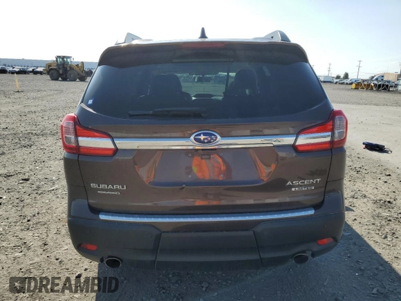 2019 Subaru Ascent Limited with VIN 4S4WMAPD4K3489612, listed as a Copart auction lot 54060285 with 59,500 mi miles and Salvage title. Bid and sale history available at DreamBid. Image 6.