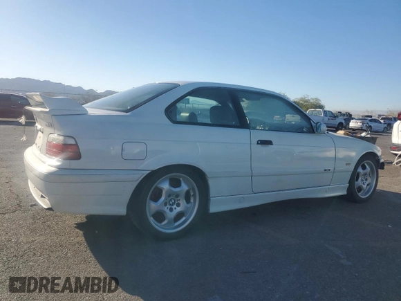 1997 BMW 3 Series M3 with VIN WBSBG9325VEY75132, listed as a Copart auction lot 43638795 with 132,350 mi miles and Salvage title. Bid and sale history available at DreamBid. Image 3.