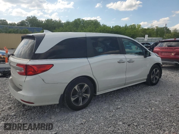 2020 Honda Odyssey Touring z VIN 5FNRL6H86LB036888, wystawiony jako Copart lot #58781675 z przebiegiem 130 329 mil mil oraz Szkoda całkowita • Salvage title. Historia ofert i sprzedaży dostępna na DreamBid. Obrazek 3.