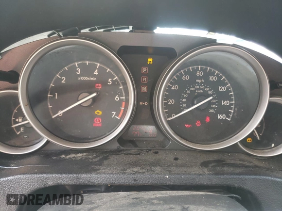 2012 Mazda 6 i Touring with VIN 1YVHZ8DH4C5M28551, listed as a Copart auction lot 57887845 with 204,216 mi miles and Salvage title. Bid and sale history available at DreamBid. Image 9.