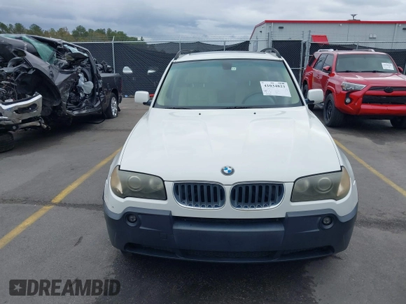 2004 BMW X3 3.0i with VIN WBXPA93484WC30585, listed as a IAAI auction lot 41034823 with 114,676 mi miles. Bid and sale history available at carsss.com. Image 12.