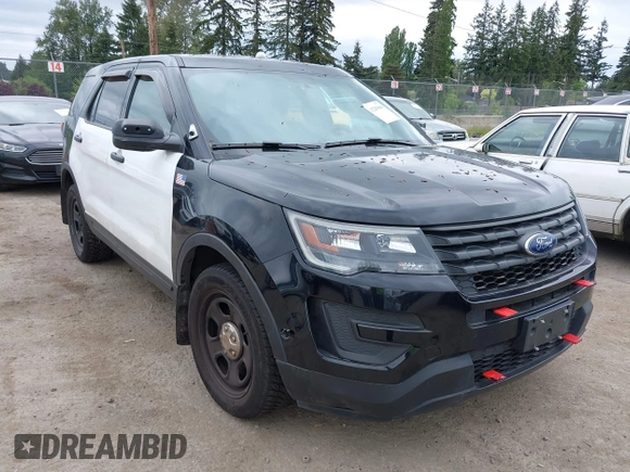 2017 Ford Police Interceptor Utility z VIN 1FM5K8AR9HGC26225, wystawiony jako IAAI lot #42283084 z przebiegiem Nie podano mil oraz . Historia ofert i sprzedaży dostępna na DreamBid. Obrazek 1.