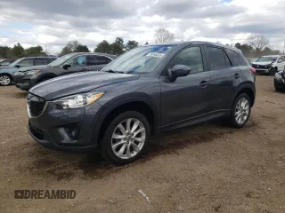 2015 Mazda CX-5 Grand Touring with VIN JM3KE4DY2F0526535, listed as a Copart auction lot 53046855 with 90,288 mi miles and Salvage Title. Bid and sale history available at DreamBid. Image 1.