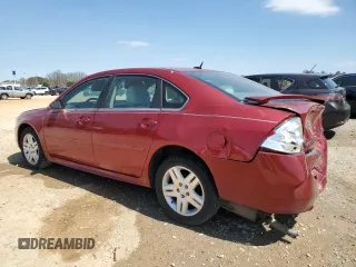2013 Chevrolet Impala LT with VIN 2G1WB5E33D1197155, listed as a Copart auction lot 50508975 with 103,880 mi miles and Salvage Title. Bid and sale history available at DreamBid. Image 2.