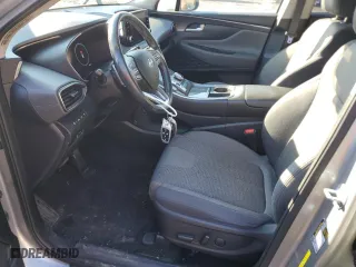 2021 Hyundai Santa Fe SEL with VIN 5NMS6DAJXMH334824, listed as a Copart auction lot 45962085 with 36,962 mi miles and Salvage Title. Bid and sale history available at carsss.com. Image 7.