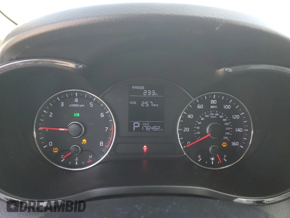 2015 Kia Forte LX with VIN KNAFK4A68F5336244, listed as a Copart auction lot 50806315 with 176,482 mi miles and Salvage Title. Bid and sale history available at carsss.com. Image 9.