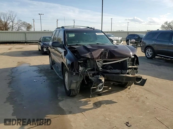 2008 GMC Envoy SLE2 with VIN 1GKDS13S082151780, listed as a Copart auction lot 45662265 with 162,950 mi miles and Salvage Title. Bid and sale history available at carsss.com. Image 12.