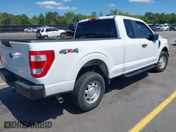 2022 Ford F-150 XL with VIN 1FTFX1E58NFB73477, listed as a IAAI auction lot 42313280 with 18,935 mi miles and . Bid and sale history available at DreamBid. Image 4.