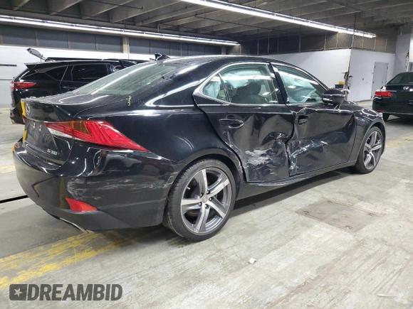 2018 Lexus IS 300 z VIN JTHBA1D27J5062795, wystawiony jako Copart lot #57393965 z przebiegiem 44 532 mil mil oraz Szkoda całkowita • Salvage title. Historia ofert i sprzedaży dostępna na DreamBid. Obrazek 3.