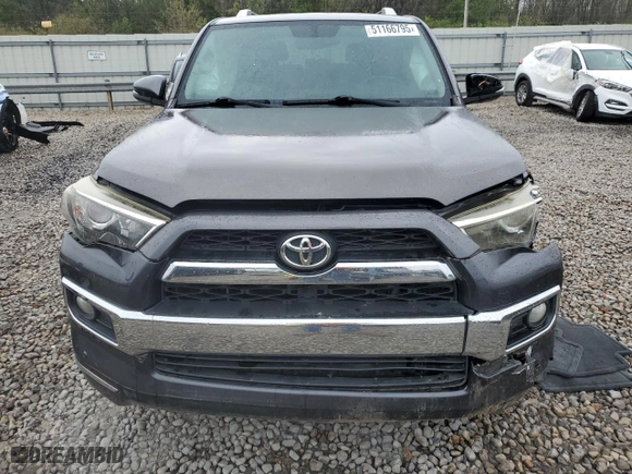 2014 Toyota 4Runner SR5 with VIN JTEZU5JR2E5068585, listed as a Copart auction lot 51166795 with 0 mi miles and Clean Title. Bid and sale history available at carsss.com. Image 5.