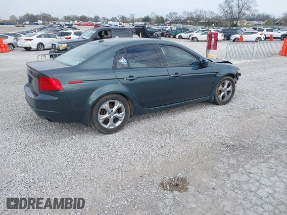 2005 Acura TL with VIN 19UUA662X5A030524, listed as a IAAI auction lot 41901726 with 1 mi miles. Bid and sale history available at carsss.com. Image 4.