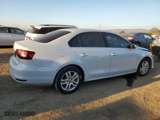 2017 Volkswagen Jetta 1.4T S with VIN 3VW167AJ7HM246813, listed as a Copart auction lot 89401345 with 104,657 mi miles and Salvage Title. Bid and sale history available at carsss.com. Image 3.