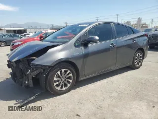 2019 Toyota Prius L Eco with VIN JTDKARFU4K3098262, listed as a Copart auction lot 52794175 with 41,906 mi miles and Salvage Title. Bid and sale history available at carsss.com. Image 1.