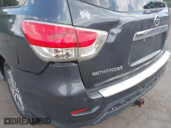 2013 Nissan Pathfinder SV с VIN 5N1AR2MMXDC641515, выставлен на аукционе IAAI как лот 42570637 с пробегом 156 525 миль миль и . История ставок и продаж доступна на DreamBid. Изображение 6.