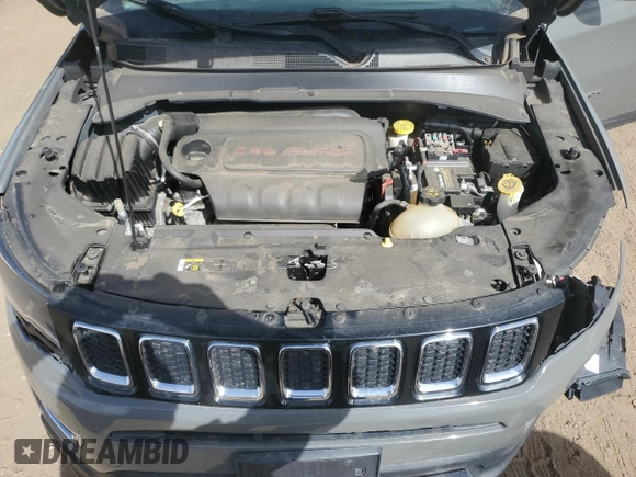2020 Jeep Compass Limited with VIN 3C4NJCCB9LT170785, listed as a Copart auction lot 53403655 with 55,763 mi miles and Clean Title. Bid and sale history available at carsss.com. Image 12.