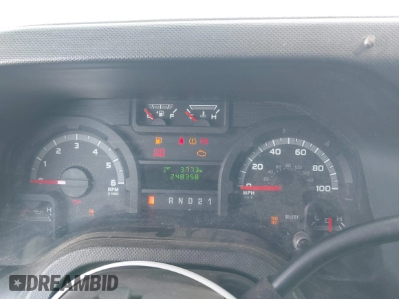 2012 Ford Econoline Cargo Commercial with VIN 1FTNE1EW5CDA10420, listed as a IAAI auction lot 41760151 with 248,358 mi miles and . Bid and sale history available at carsss.com. Image 7.
