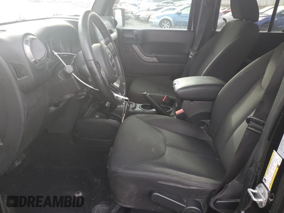2018 Jeep Wrangler JK Unlimited Sport S with VIN 1C4BJWDG4JL854814, listed as a Copart auction lot 85487214 with 78,577 mi miles and Salvage Title. Bid and sale history available at carsss.com. Image 7.
