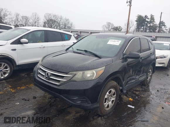 2013 Honda CR-V LX with VIN 3CZRM3H31DG710936, listed as a IAAI auction lot 41608766 with 122,624 mi miles. Bid and sale history available at carsss.com. Image 17.