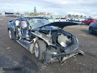 2016 Tesla Model S 90D with VIN 5YJSA1E28GF132795, listed as a IAAI auction lot 41567519 with 1 mi miles. Bid and sale history available at carsss.com. Image 1.