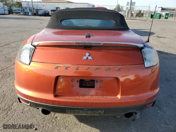 2011 Mitsubishi Eclipse GS Sport with VIN 4A37L2EF9BE019602, listed as a Copart auction lot 53937675 with 113,857 mi miles and Salvage Title. Bid and sale history available at carsss.com. Image 6.