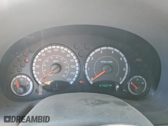 2005 Jeep Liberty Sport with VIN 1J4GK48K65W573151, listed as a Copart auction lot 52072875 with 70,079 mi miles and Clean Title. Bid and sale history available at carsss.com. Image 9.