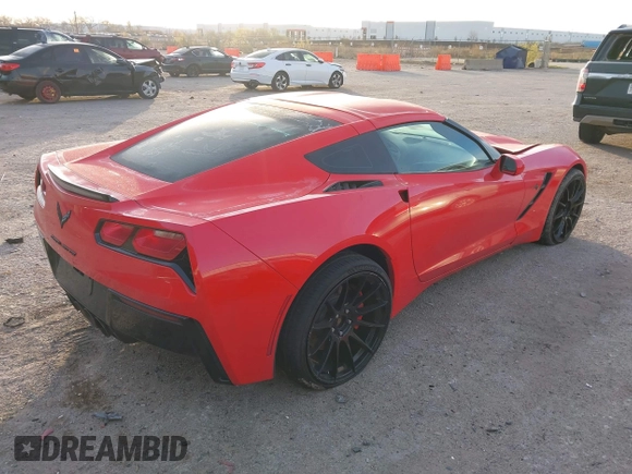 2016 Chevrolet Corvette 2LT with VIN 1G1YD2D7XG5121893, listed as a IAAI auction lot 41079900 with 68,781 mi miles. Bid and sale history available at carsss.com. Image 4.