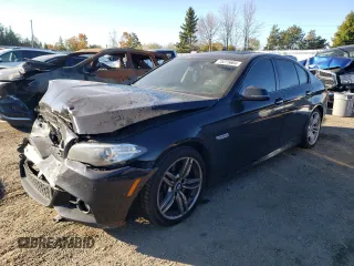 2015 BMW 5 Series 535d xDrive with VIN WBAFV3C56FD686970, listed as a Copart auction lot 75275664 with 228,496 mi miles and Salvage title. Bid and sale history available at DreamBid. Image 1.