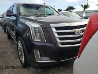 2018 Cadillac Escalade ESV Premium Luxury z VIN 1GYS3JKJ5JR147062, wystawiony jako Copart lot #76596064 z przebiegiem 157 347 mil mil oraz Szkoda całkowita • Salvage title. Historia ofert i sprzedaży dostępna na DreamBid. Obrazek 5.