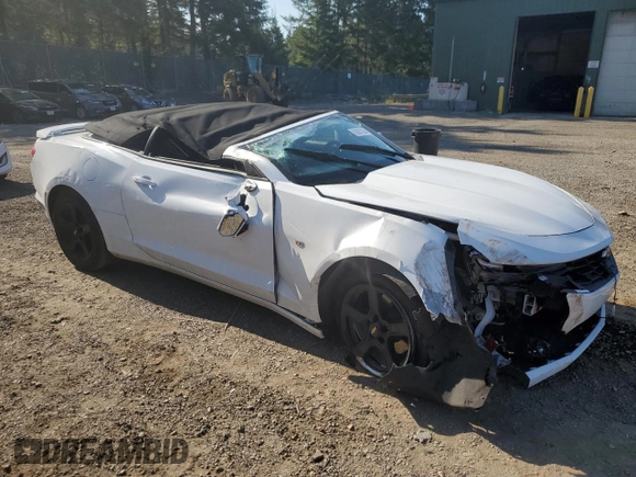 2022 Chevrolet Camaro 1LT with VIN 1G1FB3DX1N0109175, listed as a Copart auction lot 62867284 with 34,321 mi miles and Salvage Title. Bid and sale history available at carsss.com. Image 4.