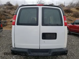 2006 GMC Savana Cargo Van with VIN 1GTGG25V161205050, listed as a Copart auction lot 86197884 with 285,083 mi miles and Clean Title. Bid and sale history available at carsss.com. Image 6.