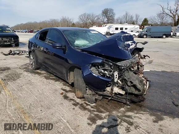 2015 Dodge Dart SXT with VIN 1C3CDFBB8FD141438, listed as a Copart auction lot 50572905 with Not Provided miles and Salvage Title. Bid and sale history available at DreamBid. Image 14.
