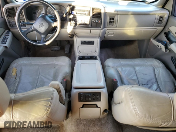 2002 Chevrolet Suburban LS with VIN 3GNEC16ZX2G287314, listed as a Copart auction lot 85537714 with 209,084 mi miles and Salvage Title. Bid and sale history available at carsss.com. Image 8.