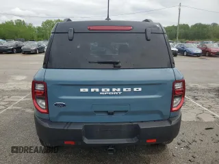 2022 Ford Bronco Sport Outer Banks with VIN 3FMCR9C63NRE26971, listed as a Copart auction lot 54304915 with 35,462 mi miles and Salvage title. Bid and sale history available at DreamBid. Image 6.