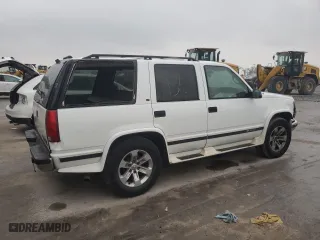 1997 Chevrolet Tahoe with VIN 1GNEK13R2VJ339111, listed as a Copart auction lot 48187215 with 166,260 mi miles and Salvage Title. Bid and sale history available at carsss.com. Image 3.